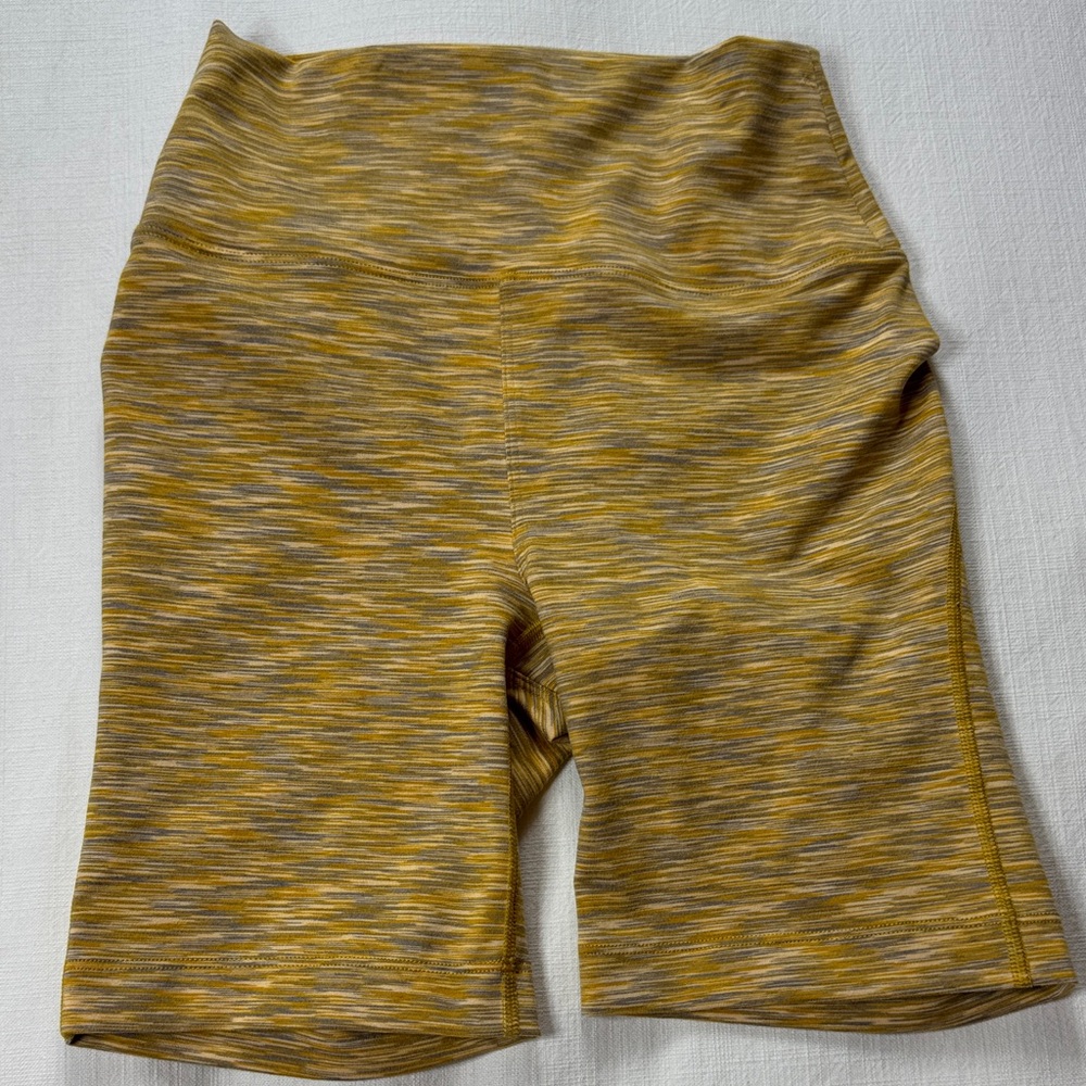 Outdoor Voices Yellow and‎ Gray Active Shorts xs